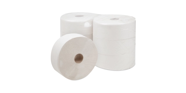 TP AFH Jumbo 26 cm., 2 vr., Recykl 65% bílý, bal.6 rolí                                                                                                                                                                                                   